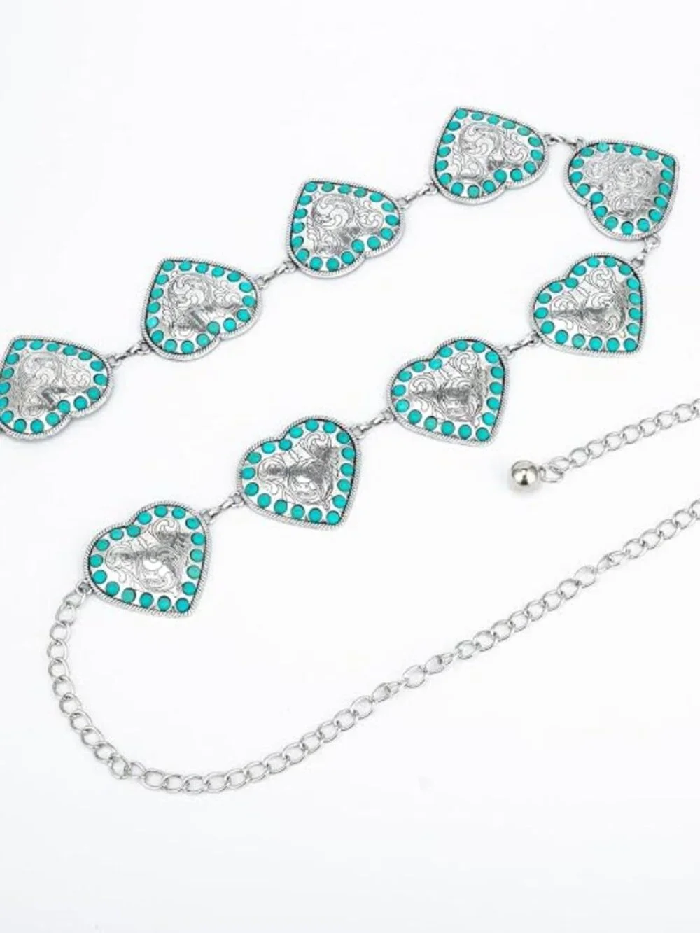 Western Metal Concho Waist Chain for Women | Cowgirl Adjustable